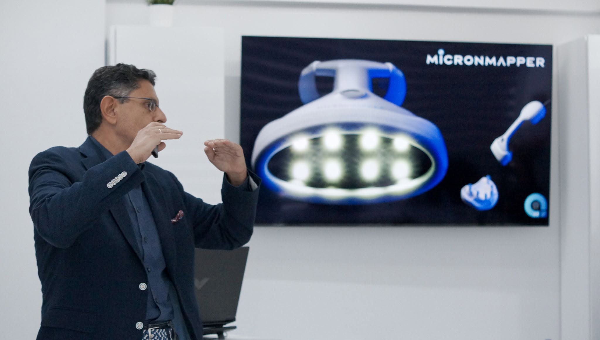 Παρουσίαση της συσκευής MicronMapper σε σεμινάριο της AID
